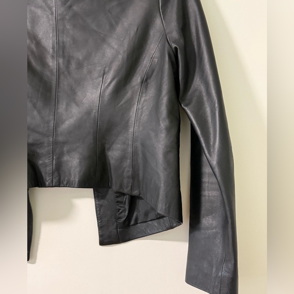 Joe’s Collection Lamb Leather Black Jacket Size S - Picture 11 of 15